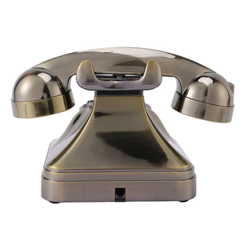 WX-3011 Antikvariniai Bronzos Telefono Derliaus Fiksuotojo ryšio Telefono Darbastalio Skambinančiųjų Namų, Biuro, Viešbučio, Antikvariniai Telefono