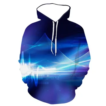 Pavasarį, Rudenį 3D hoodie vyriški megztiniai 3D žvaigždėtas dangus spausdinti kaukolė hoodie Moterų atsitiktinis hoodie street wear hip-hop viršūnės