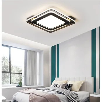 šiaurės lubų montuojamas šviestuvas kambarį miegamojo Lubų Lempos Šviestuvai AC85-265V lubų šviesos gerbėjai namų puošybai