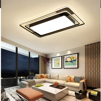 šiaurės lubų montuojamas šviestuvas kambarį miegamojo Lubų Lempos Šviestuvai AC85-265V lubų šviesos gerbėjai namų puošybai