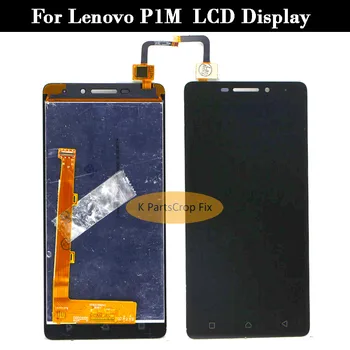 Aukštos Kokybės LCD Ekrano Lenovo P1m Pakeitimo Priedai LCD Ekranas+Touch Ekranas Lenovo Vibe P1m su rėmu + įrankiai