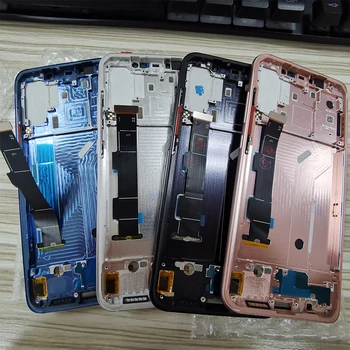 Super Amoled Ekranas Xiaomi Mi 8 LCD 10 Paliečia Ekrano Pakeitimas LCD Xiaomi Mi 8 MI8 Ekranas M1803E1A Pasaulio Versija
