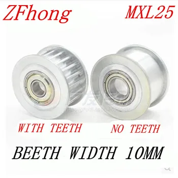 5VNT MXL25 Su dantys ar ne dantys Įtempėjas Skriemulys tuščiąja eiga Skriemulys Už Plotis 10mm MXL Diržas