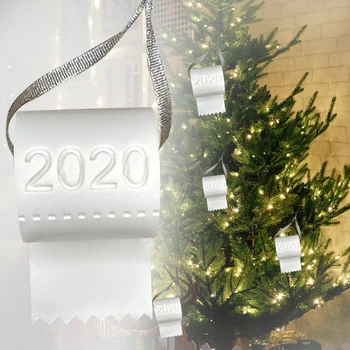 2020 Kalėdų Pakabukas Kalėdinė Dekoracija Namuose Kalėdos Dovanų Asmeninį Kabinti Pakabučiai Asmeninį Išgyveno
