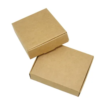 25Pcs 13*9.5*3cm kraft popieriaus amatų langelis mažas, kartonas, popierius, pakavimo/package box popieriaus, saldainių, dovanų kortelės, nuotraukos pakavimo dėžės