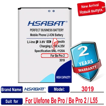 HSABAT 3019 4300mAh Didelės Talpos Bateriją Ulefone Būti Pro / Ulefone Būti Pro 2 / Ulefone L55