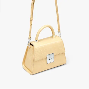 2020 naujas moterų maišas PU oda kieta spalva smėlio laikrodis maišo tipo metalo sagtis apversti ranka maišo pečių maišą moterims