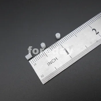 10000PCS Plastiko Tiesiakrumplės Pavaros 0.3 Tampros modulis T=9 Diafragma: 1mm 