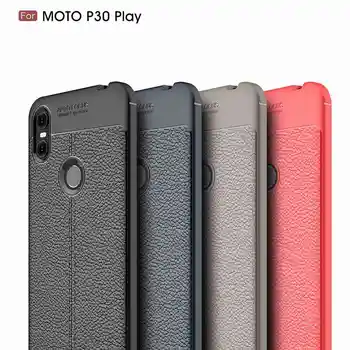 Anglies Atveju, Motorola MOTO 30 Žaisti Atveju Visiškai Minkštos TPU Silikono Padengti Prabanga Atveju, Motorola MOTO 30 Pastaba Atveju