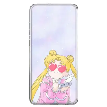 Mergina Sailor Moon Anime Telefoną Atveju Huawei P40 30 P20 P10 Mate 10 20 30 Lite Pro P Smart Z Plius 2018 2019 Padengti Coque