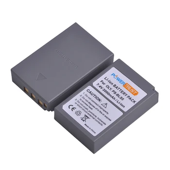 3x 2000mAh PS-BLS5 BLS-5 BLS5 BLS50 Baterija + LCD USB Kroviklis skirtas Olympus PEN E-PL2,E-PL5,E-PL6,E-PL7,E-PM2,E-M10,E-M10 II
