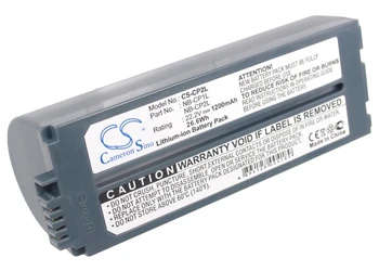 Cameron Kinijos 1200mAh Baterija CANON Selphy CP - 500,CP-100, KP-200, CP-220, CP-300, CP-330, CP-400, KP-510, CP-520, CP-600