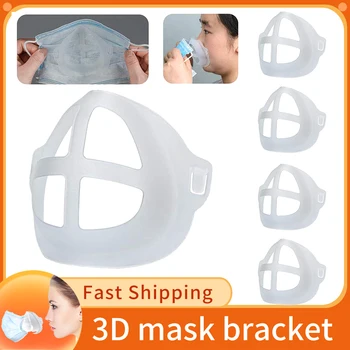 3D Nagų Kaukė Paramos Kvėpavimo Padėti Padėti Kaukė Vidinės Pagalvėlės Laikiklis Maisto kokybės Silikono Kaukė Turėtojas Kvėpuojantis Vožtuvas
