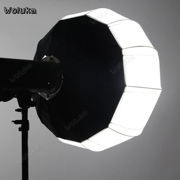 Blykstės difuzorių bowens 65cm sferiniai softbox 360 laipsnių nešiojamų studija, šviesos, fotografijos reikmenys, vaizdo portretas, CD50, T10