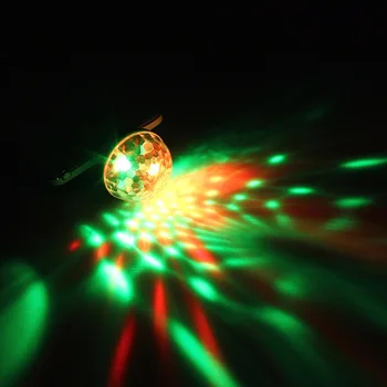 Nešiojamų Mobilųjį telefoną Scenos šviesos Mini RGB Projekcija lempos Šalis DJ Disco ball Light Patalpų Šviestuvai Klubas LED Magija Poveikis projektorius