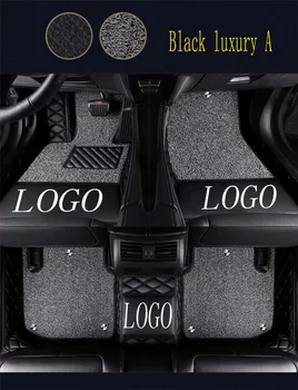 Automobilių kilimėliai su Logotipo/prekinio Ženklo Logotipą Buick Enclave Įsivaizduoti LaCrosse Regal Excelle GT XT 5D automobilių stiliaus kilimas grindų linijinės