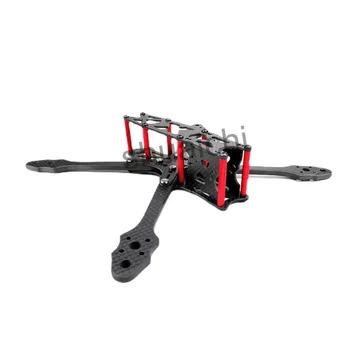 1pc J5-M Drone Stovo 5 Colių 230mm Anglies Pluošto Rėmo Rinkinį su Antena Bazės Orlaivių Laikiklis Freestyle Lenktynių FPV Quadcopter