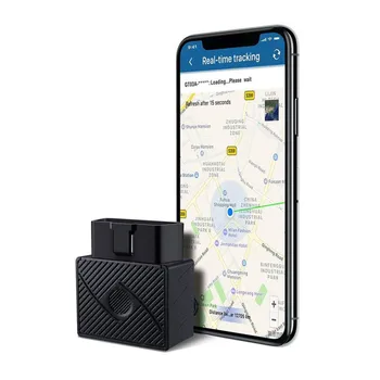 Karšto Mini Plug Žaisti OBD GPS Tracker Automobilių GSM OBDII Transporto priemonės Sekimo Prietaiso OBD2 16 PIN Sąsaja su Programinės įrangos APP Naujas