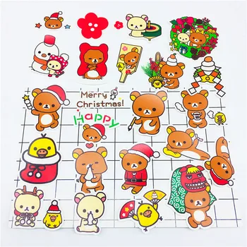 38 VNT Anime Kalėdų turėti popieriaus, Lipdukų Amatų Ir Scrapbooking lipdukų knyga Studentų etiketės, Dekoratyvinis lipdukas 