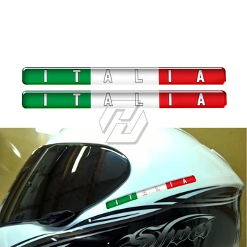 Motociklo Bako Lipdukai Italijos Vėliava Italia Lipdukai Atveju, Aprilia RS4 RSV4 Ducati Monster Vespa už AGV Šalmas