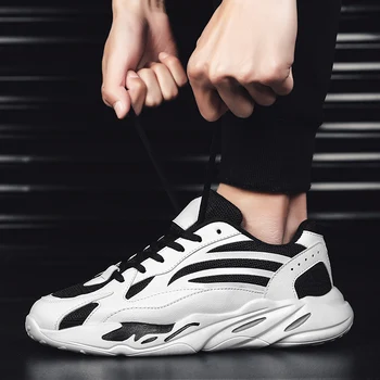 Juoda Sneaker mados Mados pardavimo mens atsitiktinis casuales sapatos batai kietas sportbačiai Atsitiktinis hombre karštam Orui, žmogus už 39 de
