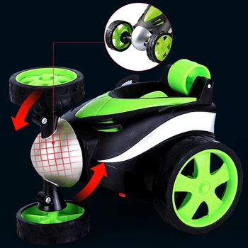 Geležinkelių 360 Sukasi Greitai, Mini RC Automobilių Deformacijos Akrobatikos Modelis Roko Elektroninių Nuotolinio Valdymo Drift kaskadininkų Automobilių Žaislas vaikams