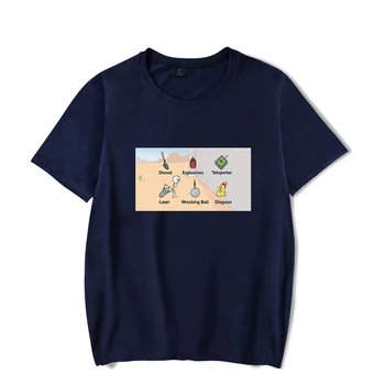 Henry Stickmin Kolekcija Medvilnės marškinėliai Vyrams Vasaros trumpomis Rankovėmis moterims Marškinėlius Atsitiktinis Streetwear berniuko/mergaitės marškinėliai topai