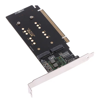 PCI 3.0 x16, kad 4Port M. 2 NVME SSD Adapteris masyvo kortelės VROC Kortelės Adekvačius 2230 2280