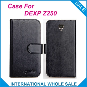 Originalus! DEXP Z250 Atveju 6 Spalvų Aukštos Kokybės Odos Išskirtinis Atvejis DEXP Z250 Padengti Telefono Maišelį Stebėjimą