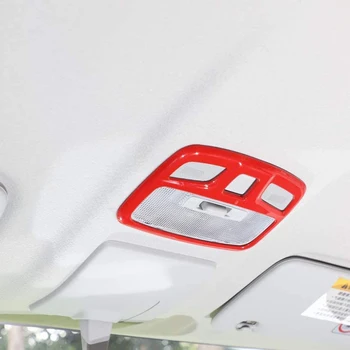 Už Suzuki Jimny 2019 2020 Automobilių ABS Vidinės Stogo Priekiniai Skaitymo Šviesos Lempos Dangtelio Apdaila Rėmelio Lipdukai Priedai