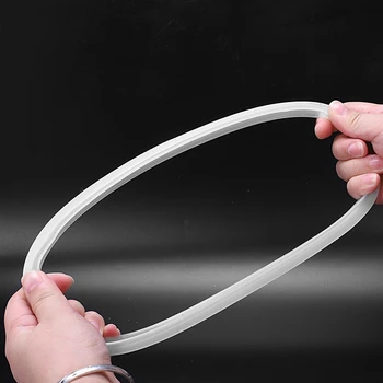 Baltos O-žiedas, Skaidrus silikono sandarinimo žiedas slėgio viryklė