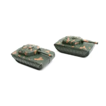 Mados 2VNT Mini Tiger Tank Modelis Imituoti Masto Radijo bangomis valdomų Vaikų Žaislas Vaikams Kalėdų Dovana Kietas Šalis Žaidimas