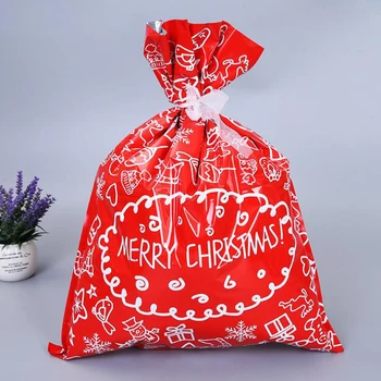 30pcs/daug Linksmų Kalėdų Krepšiai Slapukas Plastikiniai Maišeliai&Saldainiai Dovanų Maišeliai Užkandžių Sausainiai Kepimo Paketą Ir Įvykių Šalies Prekių