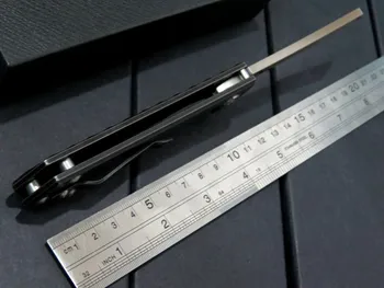 Aukštos kokybės guolių TC4 Titano rankena D2 peilis peilis medžioklės kempingas lauko savigynos peilis taktinių kariuomenės Išgyvenimo peilis