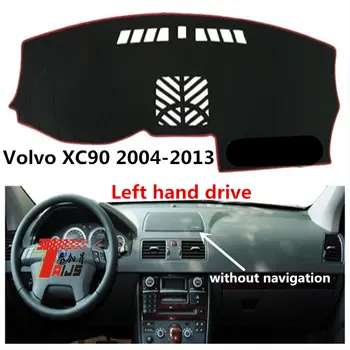Taijs kaire ranka vairuoti automobilio prietaisų skydelio gaubtas, skirtas Volvo XC90 2004-su HUD garso lauke seno modelio stabdžių apšvietimas, karštas mados Kilimėlis