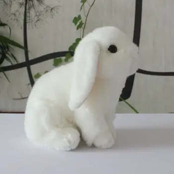 White rabbit pliušinis žaislas gražių animacinių filmų triušis 24cm minkšta lėlė, vaikams, žaislas, apdailos gimtadienio dovana h1269