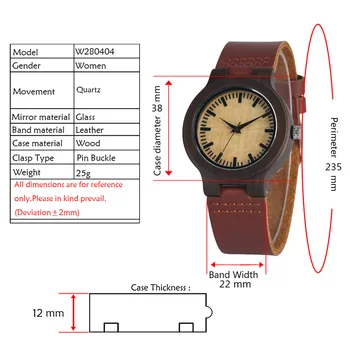 Stilingas Medinis Žiūrėti Ponios Kvarcinis Laikrodis Rudos natūralios Odos Laikrodis Klasikinis Paprastas Moterų Laikrodžiai reloj femenino
