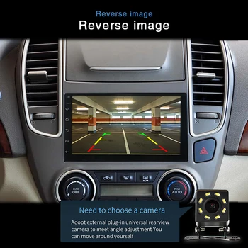 Automobilio Radijo, GPS Navigacija 7 Colių Android 10.1 MP5 Grotuvas GPS Itin Jautrus Automobilio Multimedijos Grotuvas GPS Navigacija Integruotas