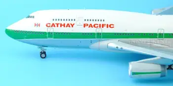 Siūlome: Sparnai XX2921P Specialios JC Hongkong Cathay Pacific VR-HOO 1:200 B747-400 komercinės jetliners plokštumoje modelis hobis