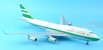 Siūlome: Sparnai XX2921P Specialios JC Hongkong Cathay Pacific VR-HOO 1:200 B747-400 komercinės jetliners plokštumoje modelis hobis