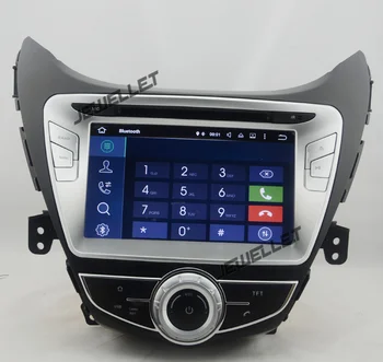 Octa core IPS ekranas Android 10 Car DVD GPS radijo Navigacijos Hyundai Elantra Avante i35 2011-2013 su 4G/Wifi DVR