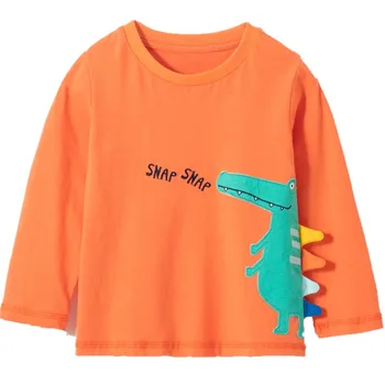 Nauja UK 2021 Merginos Long Sleeve T Shirts, O Kaklo Su Nėrinių Gėlių Kūdikių Mergaičių Viršūnes Drabužių Rudens Vaikų Drabužių Kostiumas