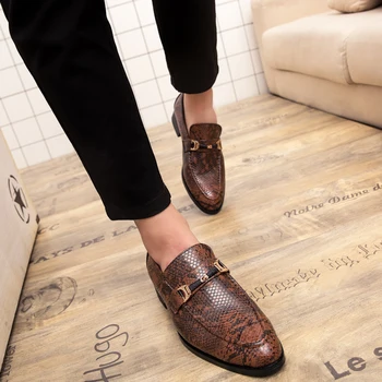 Vyrų batai lauko 2019 naujas odos oksfordo vyrų batų užsakymą oda verslo vyrų batų kvėpuojantis mados vestuves bateliai 4