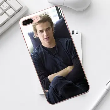 Qdowpz Hayden Christensen Star TPU Telefono Coque iPhone 4 4S 5 5C SE 6 6S 7 8 Plus X XS Max XR Galaxy A3 A5 J1 j3 skyrius J5 J7 2017