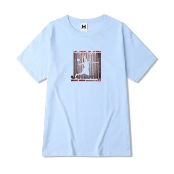 Vasarą Naujos Mados Apvalios Kaklo Vyrams marškinėliai Kūrybos Laišką Asmenybės Spausdinimo Medvilnės Kasdien Laisvalaikio Tendencija Brand T-marškiniai Vyrai