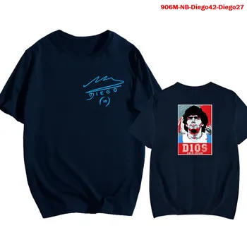 Moteriški Drabužiai Diego Armando Maradona Marškinėliai Harajuk Marškinėlius Short-Sleeve O-Kaklo T-shirt Goth Diego-Printed Moteris Tshirts Viršūnės