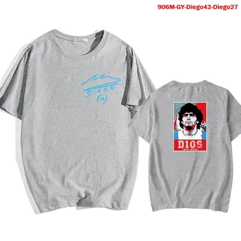 Moteriški Drabužiai Diego Armando Maradona Marškinėliai Harajuk Marškinėlius Short-Sleeve O-Kaklo T-shirt Goth Diego-Printed Moteris Tshirts Viršūnės