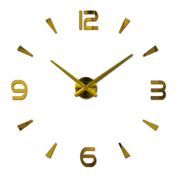 Sieninis Laikrodis Už Kambarį Dizainu Akrilo Veidrodis Laikrodžiai Europoje 