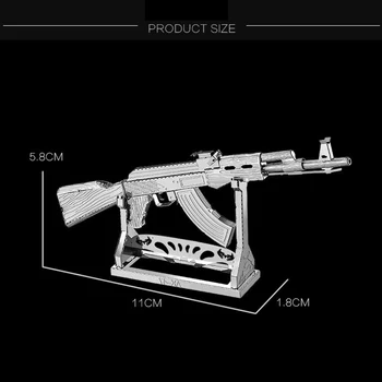 AK 3D Metalo Surinkimo Modelio Modeliavimo Suaugusiųjų Švietimo Žaislas Modelio Surinkimo Suvenyrų Papuošalai W11107