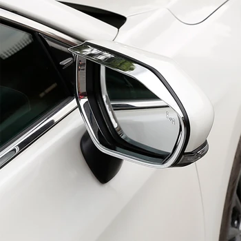 Toyota Avalon 2019 2020 Automobilio galinio vaizdo Veidrodėlio Dangtelį Lietaus Antakių Apdaila Galinio vaizdo Veidrodis, Rėmas Priedai, ABS Chrome